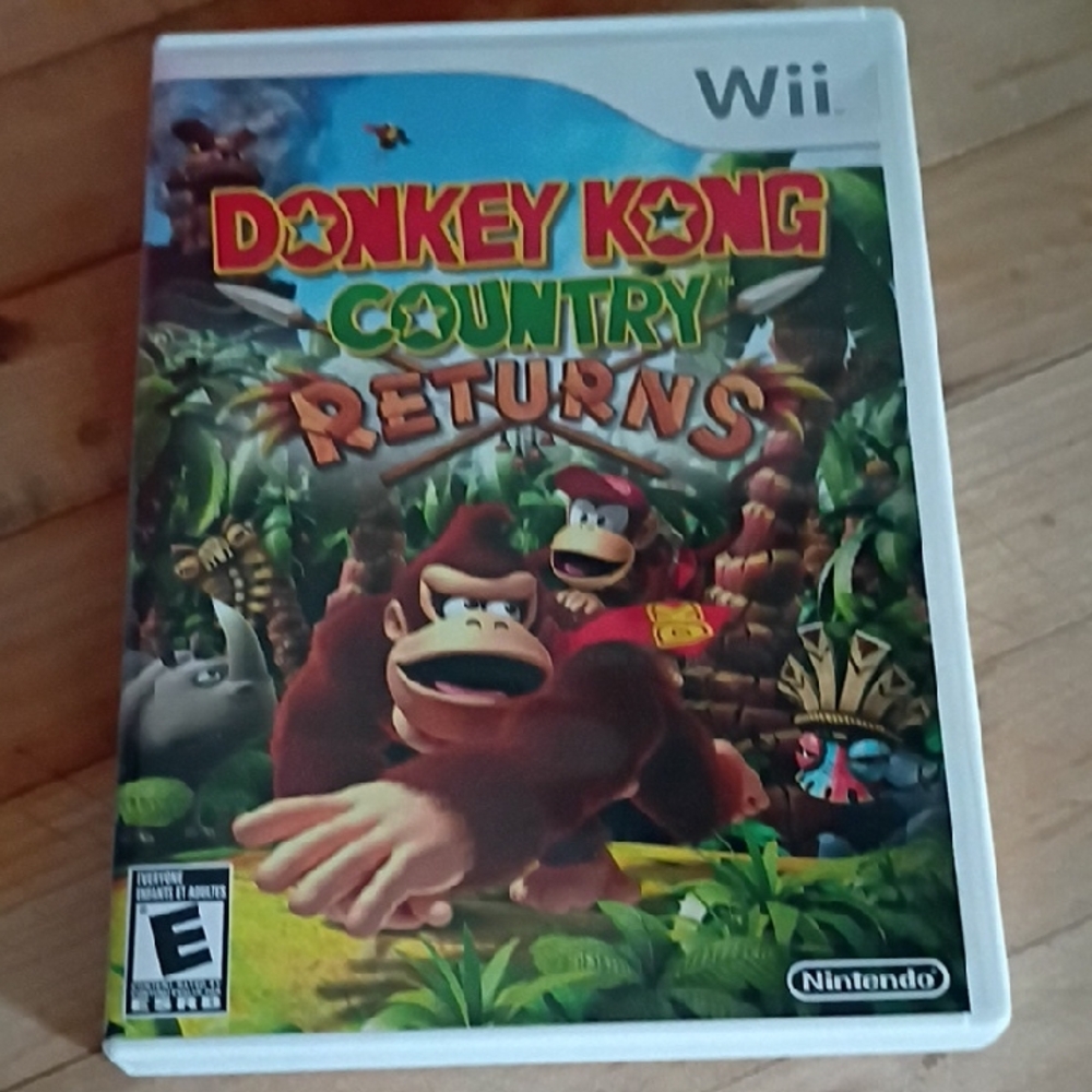 Nintendo Wii Donkey Kong Adventure Games Collection